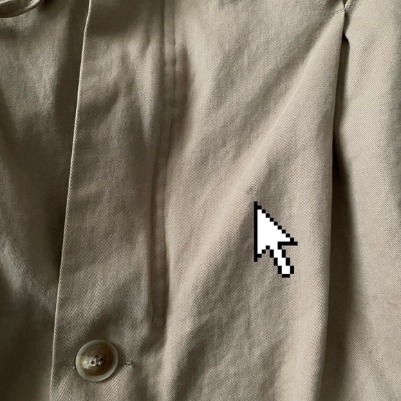 Oversized Cozy Khaki Hooded Jacket - Picture 10 of 12